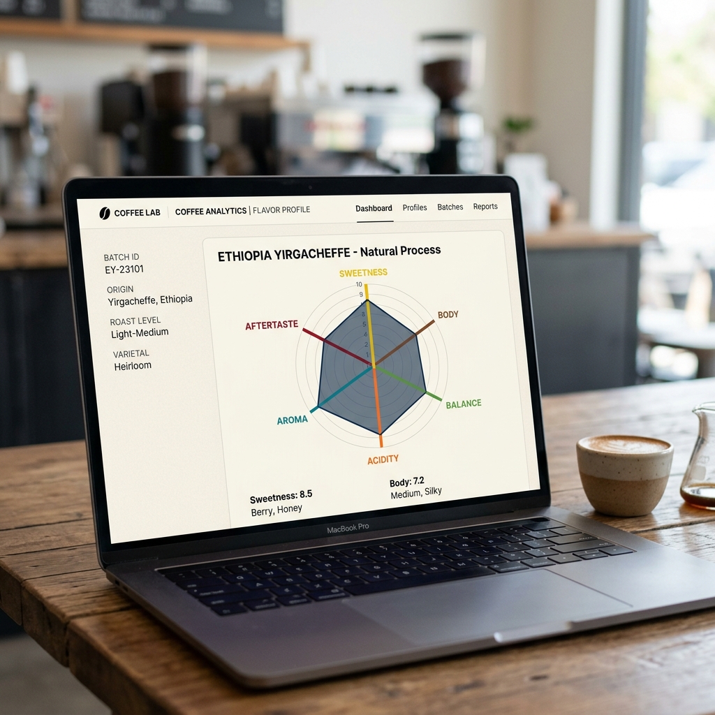 Dashboard CuppingNotes